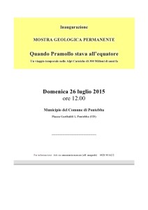 26 luglio 2015 - Inaugurazione MOSTRA GEOLOGICA -  Pontebba (UD)-page0001